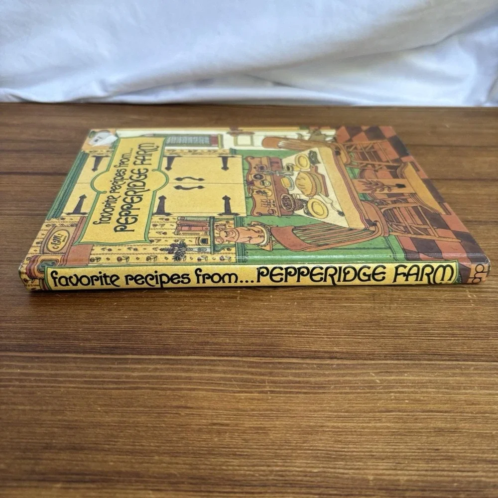 Favorite Recipes From Pepperidge Farm 1979 Vintage Hardcover Cookbook Recipes